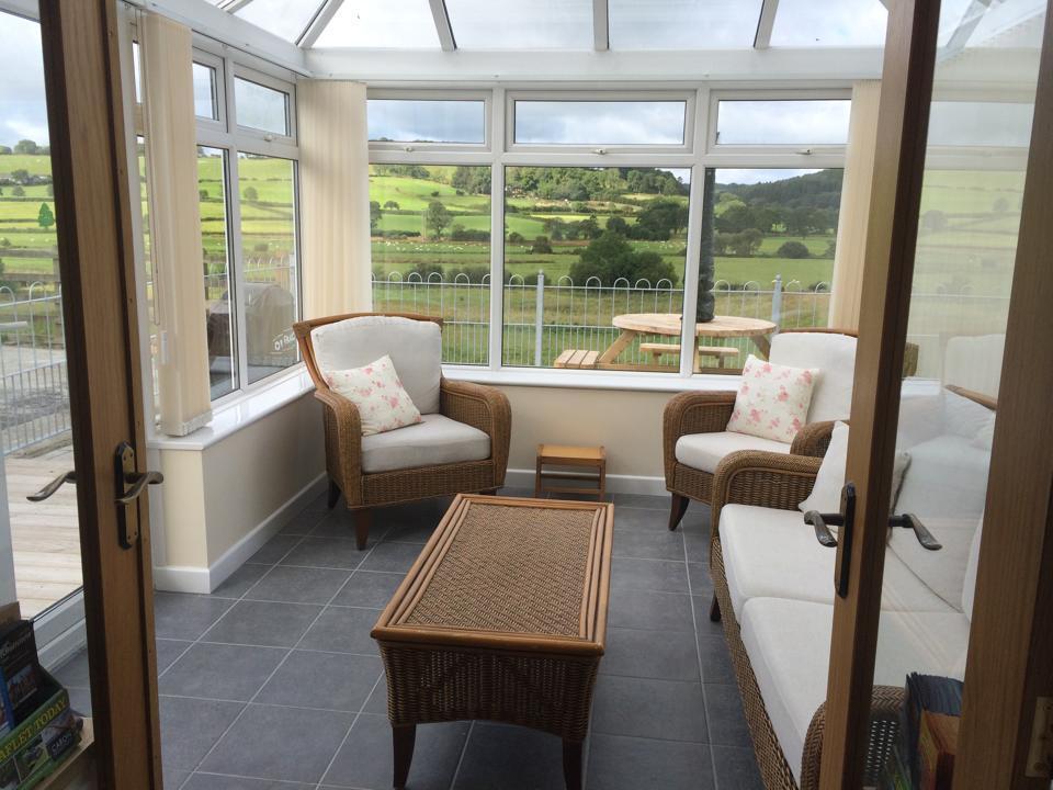 Cob Cottage Tregaron Ruang foto